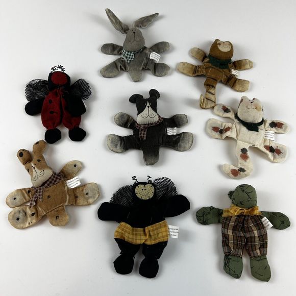 Magnet Story Board 8 Fabric Animals Characters Teacher Resources Small‎ Motor - Picture 1 of 13